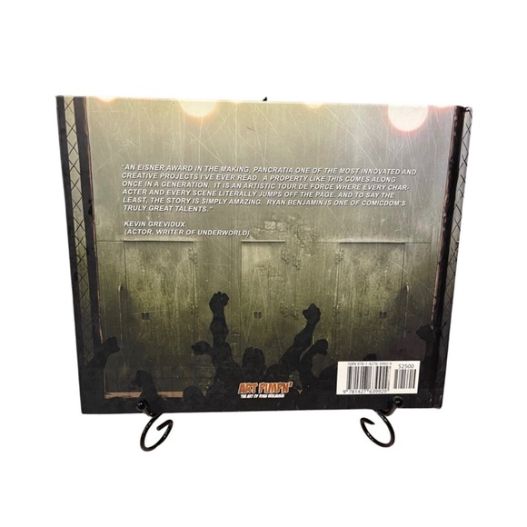 Pancratia : The Art of Ryan Benjamin : Hardcover 1st Edition: ANIME:Autographed - Picture 2 of 8